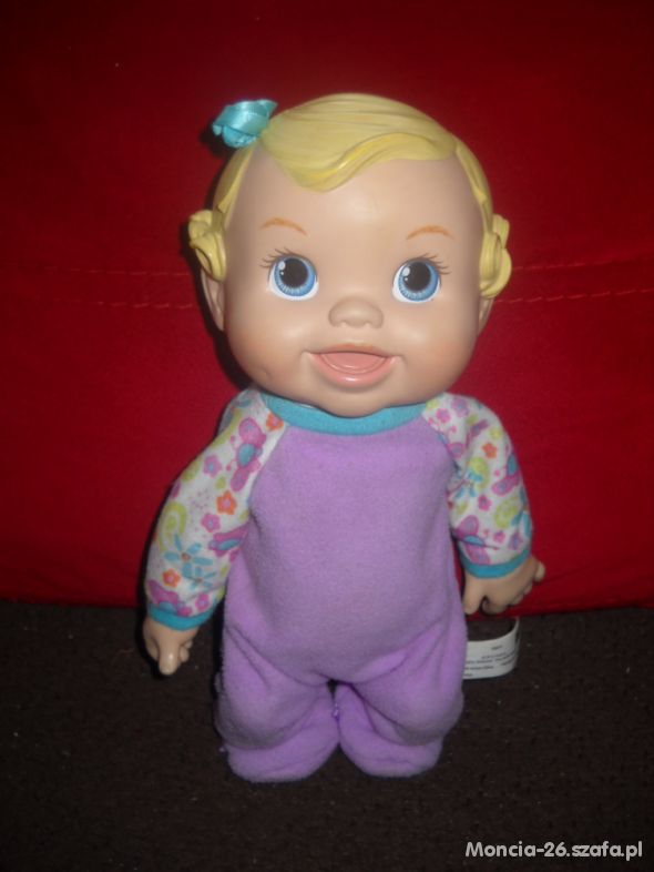 Lalka Hasbro skacze i gaworzy Baby alive