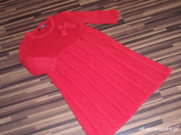 Sukienka dzianinowa 110 116