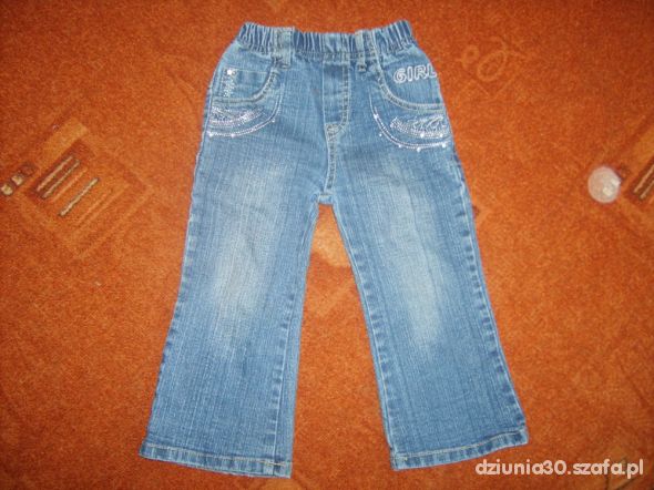 spodnie jeansowe ze streczem