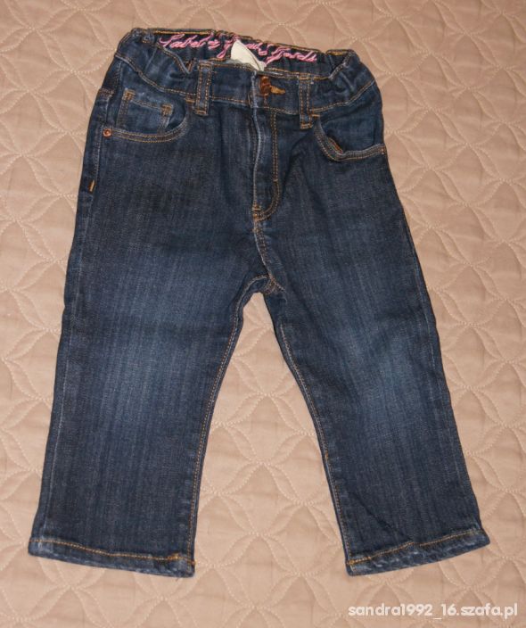 Spodnie jeansowe H&M rozm 80