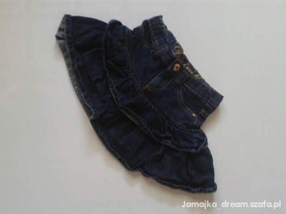 Jeansowe spódniczka