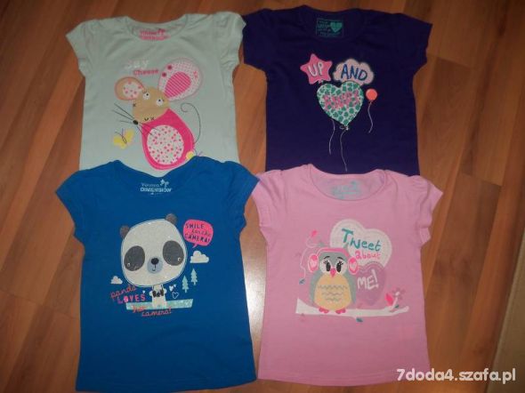 Zestaw bluzek YD rozm 116