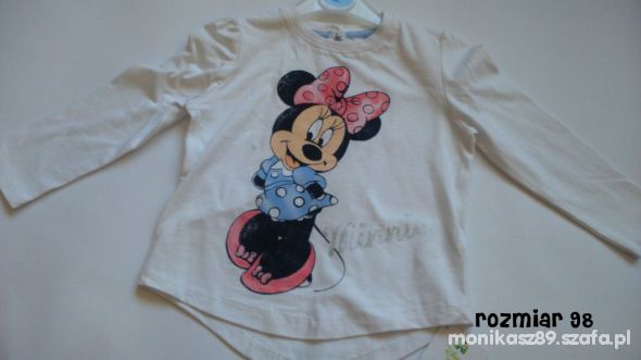 Minnie Mouse piękna bluzeczka