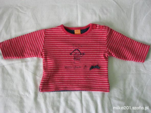 Czerwona bluzeczka z dziewczynką Mini Mode