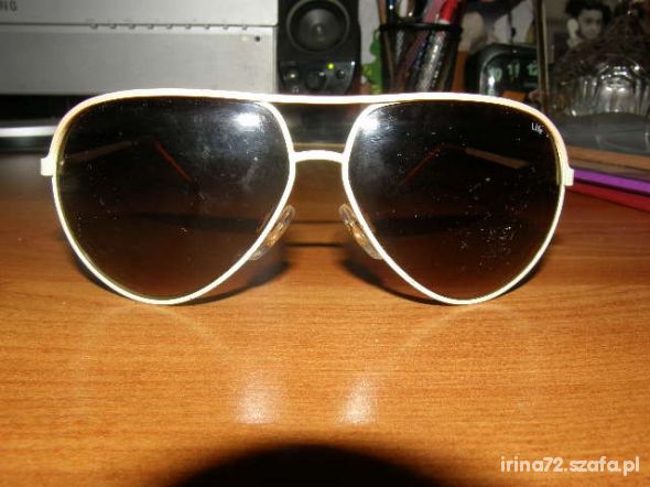 Okulary przeciwsłonecne LIFE UV400 AWIATORKI