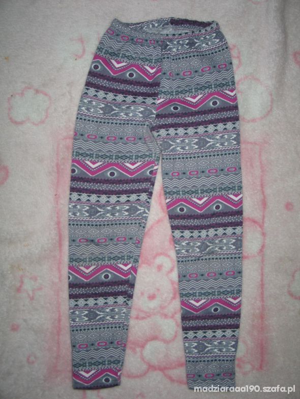 legginsy norweskie rozmiar 134