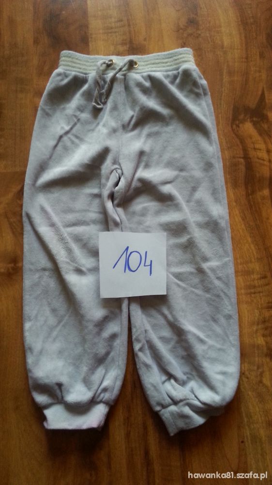Spodnie dresowe super 104 cm