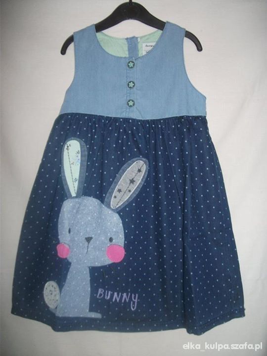 NEXT bunny sukienka 116