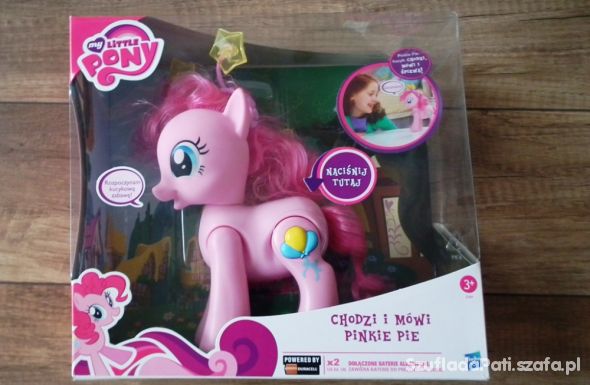 Chodząca i mówiąca PINKIE PIE kucyk MY LITTLE PONY