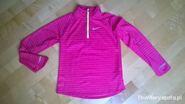 Bluza Nike wiosenna dla dziewczynki 137 146 różowa