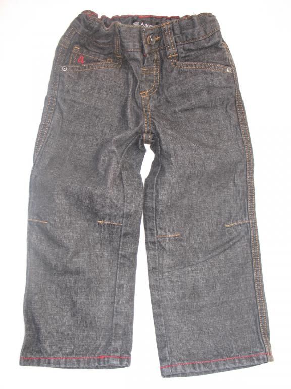 M&S SPODNIE jeansy szare 92 98