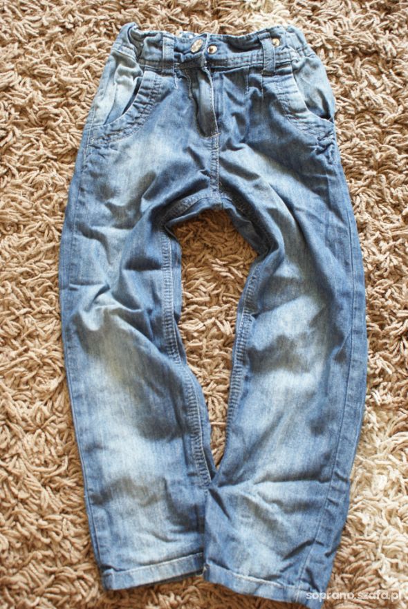 Chinosy rurki Denim 5 6 lat 116 jeansy