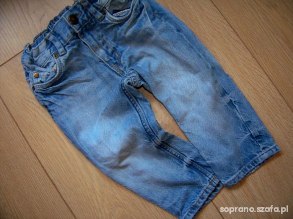 rurki jeansowe HM 74