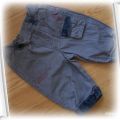 szare spodnie BABA MAC 68 wywijane mankiety