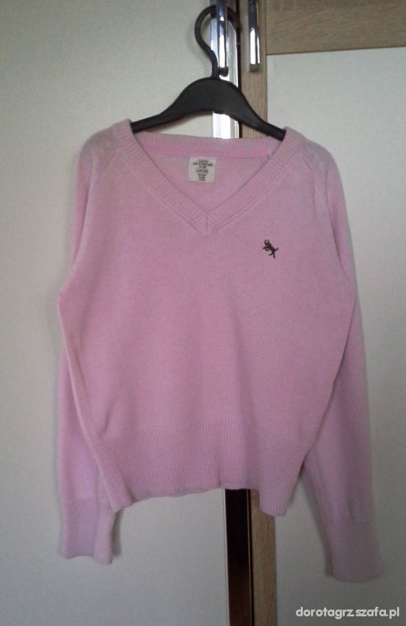 różowy sweterek H&M
