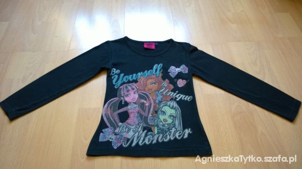 Bluzeczka Monster High 122cm na 7 lat