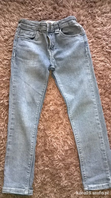 Spodnie rurki jeans RIVER ISLAND 6 lat