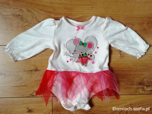 Body wróżka ze spódniczką i skrzydełkami 6 do 9m