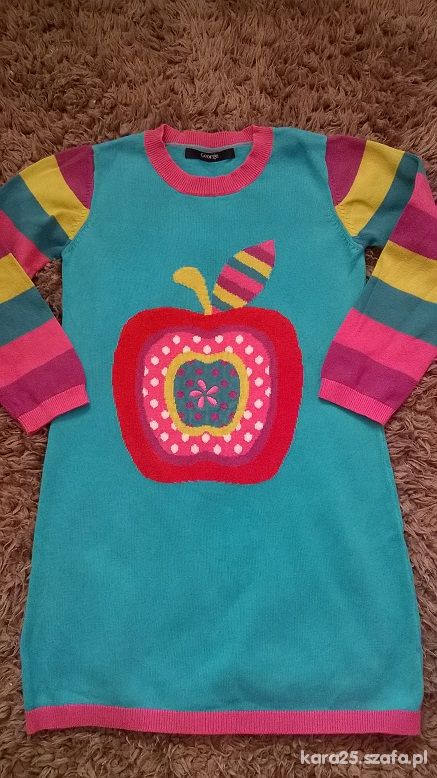 Sukienka sweterkowa GEORGE 6 lat