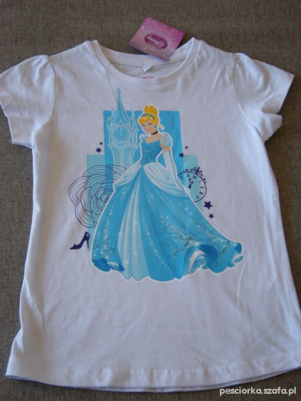 nowa bluzeczka Kopciuszek 122 cm
