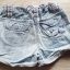 Mini mode jeansowe krótkie spodenki szorty jasne