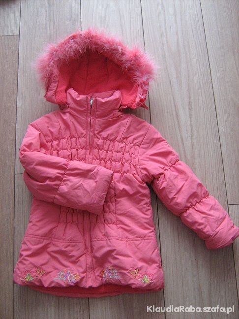 Kurtka zimowa dla dziewczynki 110