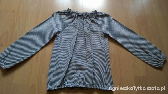Bluza od HM 122cm do 128 cm brązowe paseczki