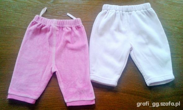 zestaw dresowych spodni dla dziewczynki