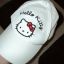 Hello Kitty biała czapeczka z daszkiem