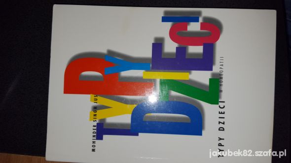 TYPY DZIECI W HOMEOPATII Mohinder Singh Jus