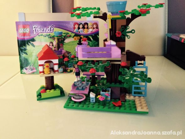 Klocki Lego friends Domek na drzewie