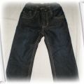 spodnie jeansowe ocieplane 98