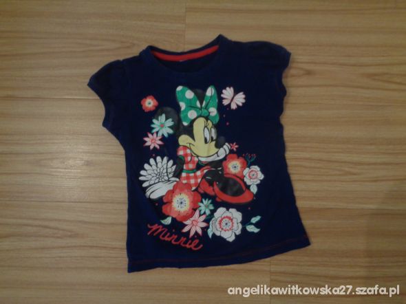 bluzeczka Minnie Mouse 4 5 Lat