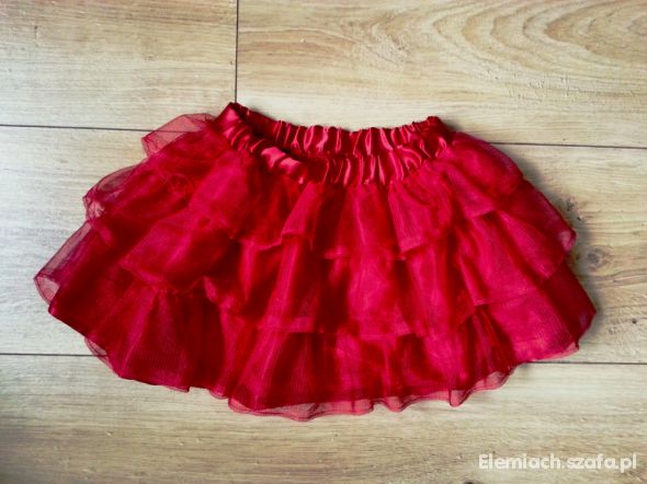 Tutu czerwona Disney 6m 2 lata