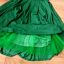 Piękna zielona suknienka z tiulem 146 152