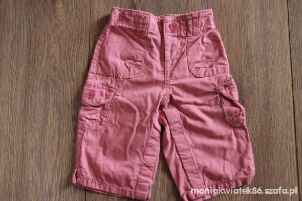 Różowe spodnie Gap 74