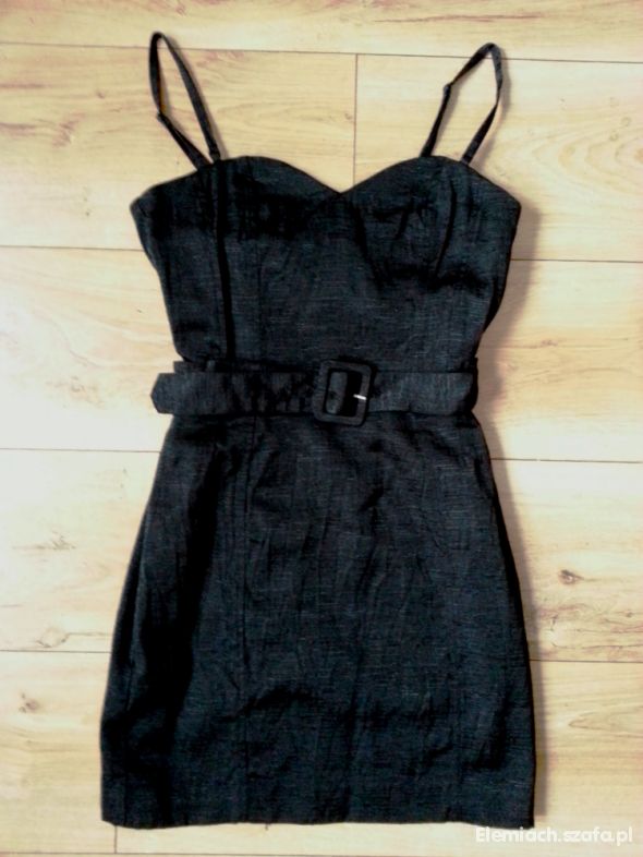 Sukienka mała czarna HM 146 152