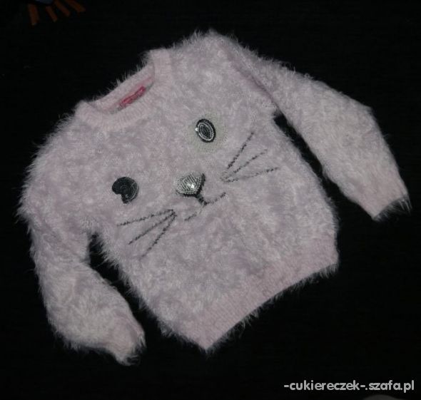 116 YD Primark sweter włochacz kotek jak NOWY