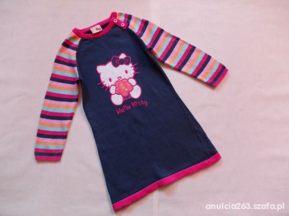 SANRIO Tunika sweterkowa Hello Kitty rozmiar 98