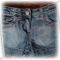 Mothercare krótkie spodenki jeansowe