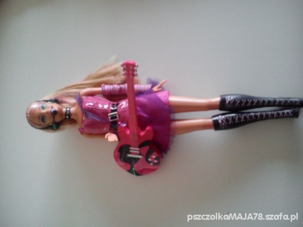 lalka barbie rockowa piosenkarka