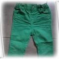C&A zielone jeansy spodnie dla chłopca 92cm