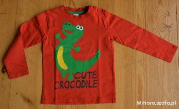 bluzka C&A z krokodylem rozmiar 92