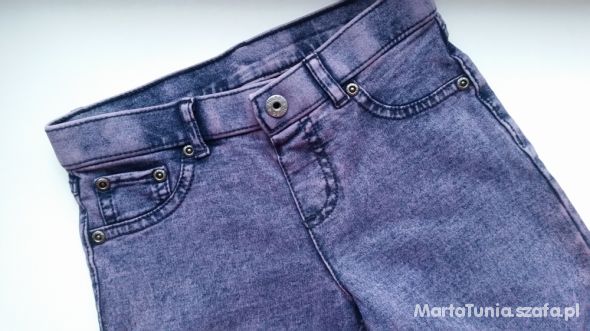 świetne elastyczne jeansy r 116