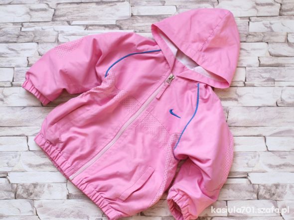 NIKE Różowa bluza z kapturem 92 Rozm
