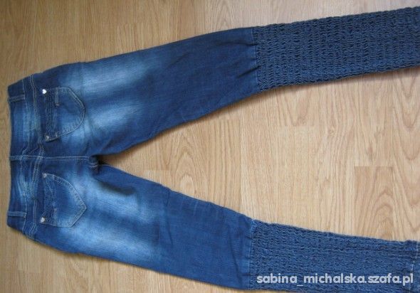 Spodnie rurki jeans