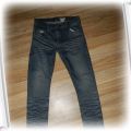 Jeansy rurki spodnie 170 14lat