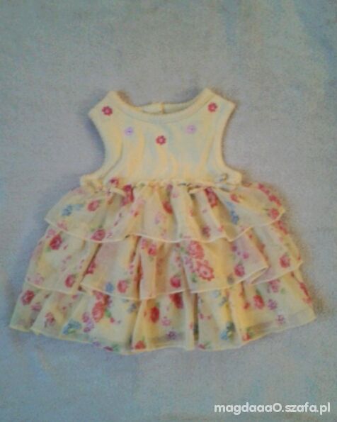 Sukienka dla dziewczynki 62 68
