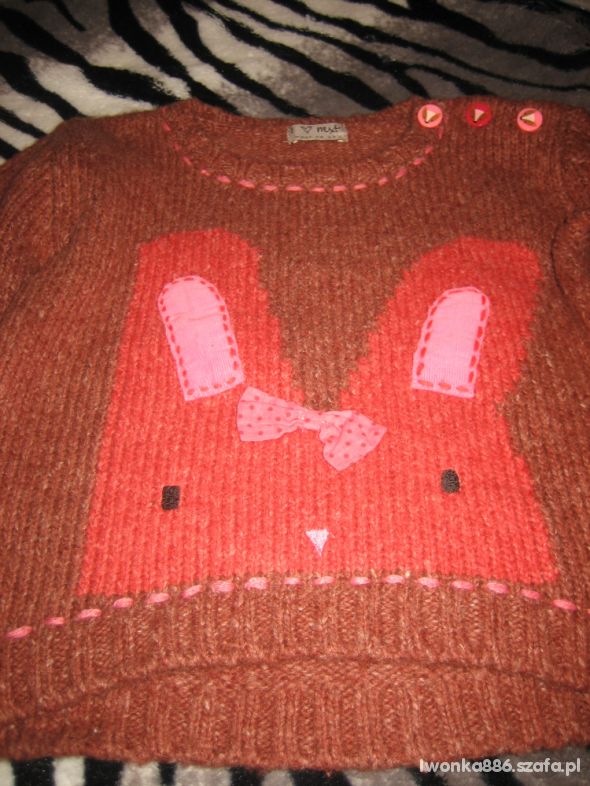 Sweter Next królik
