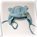 Niebieska czapeczka dla noworodka